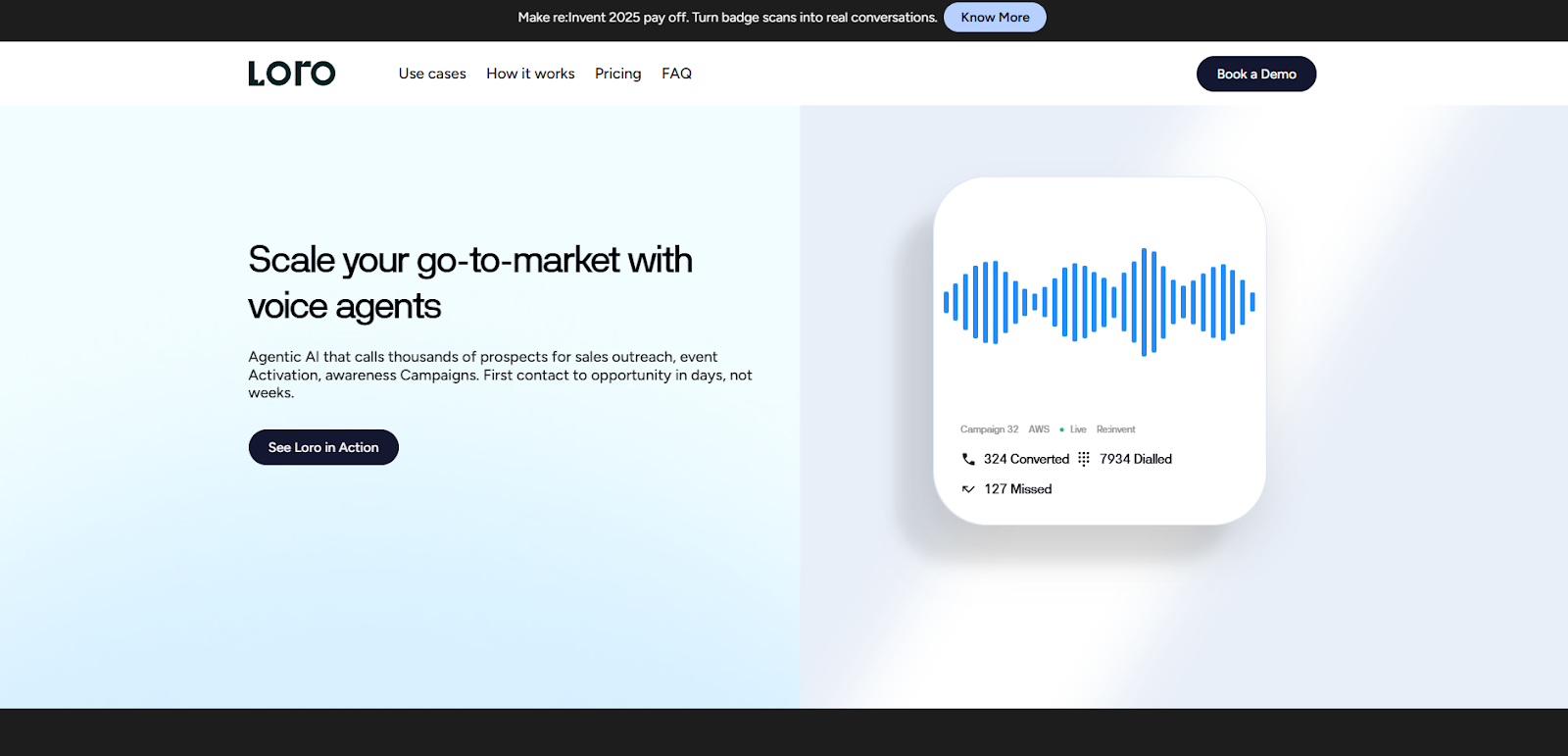 Loro by Cloudtech for outbound engagement