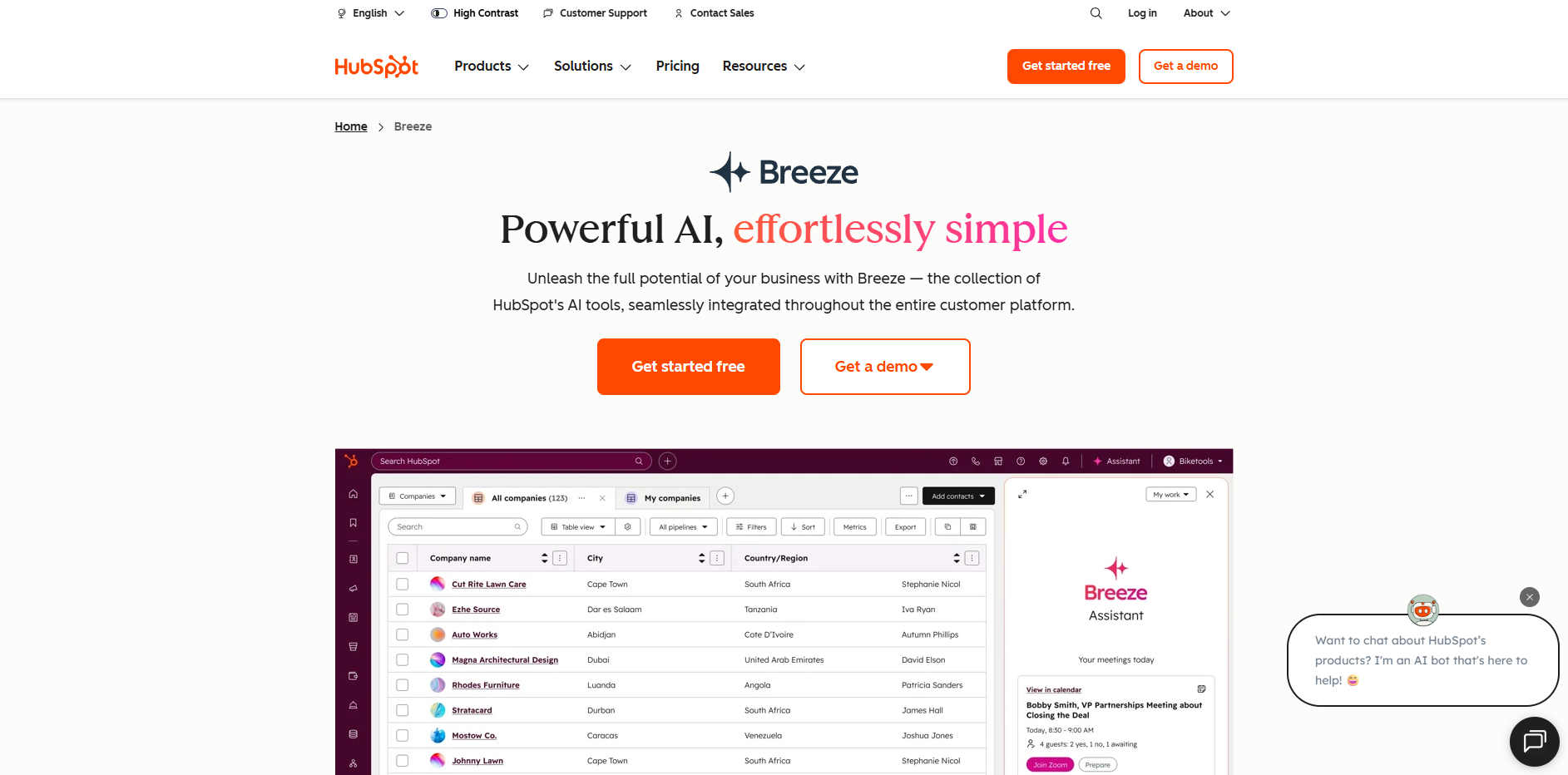 HubSpot AI