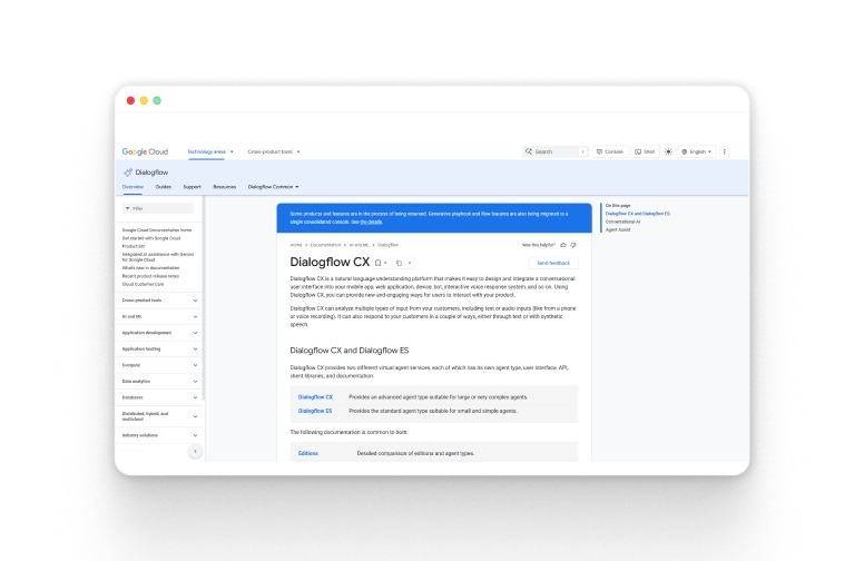 Google Dialogflow