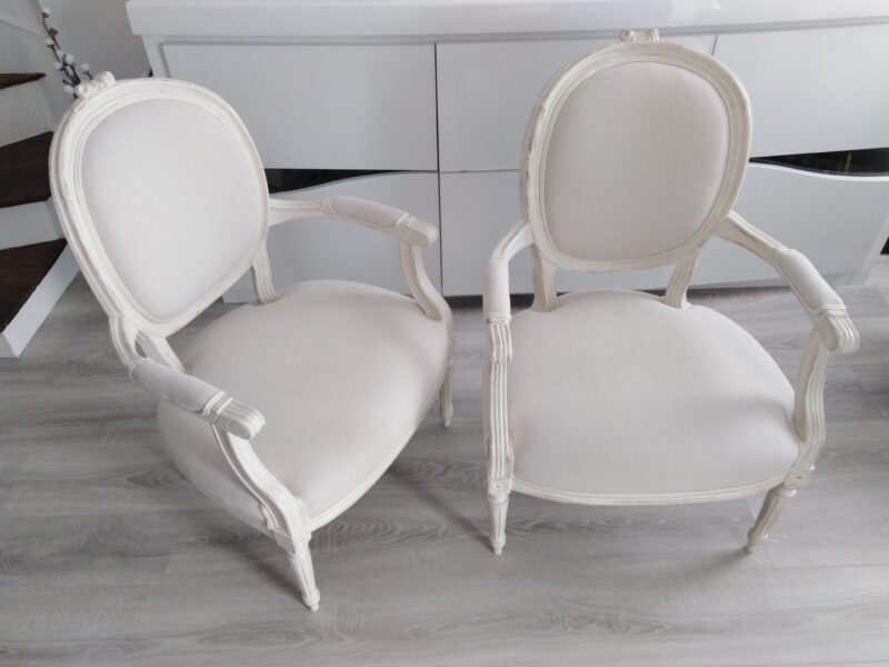 Cabriolets Louis XVI ficelle