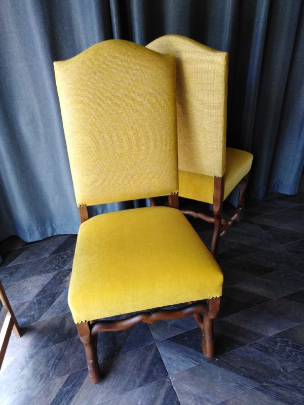 chaises Louis XIII Safran