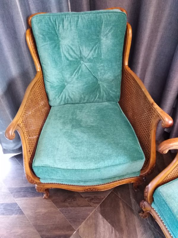 fauteuil canné régence