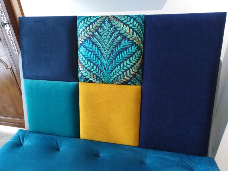 tête de lit tissu brodé Sotherton