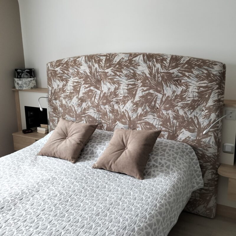 tête de lit à capitons