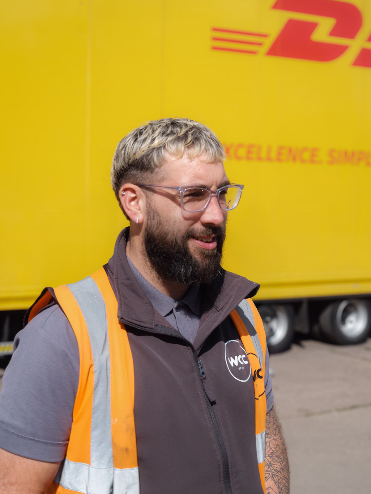 A portrait of WCC's Logistics Manager, Damon Drury.