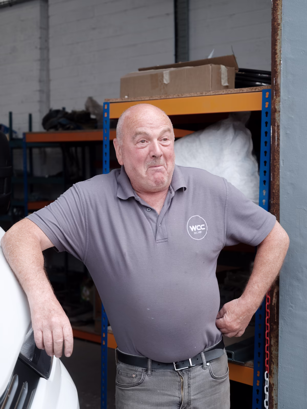 A portrait of WCC's Bodybuild Manager, Martin Rose.