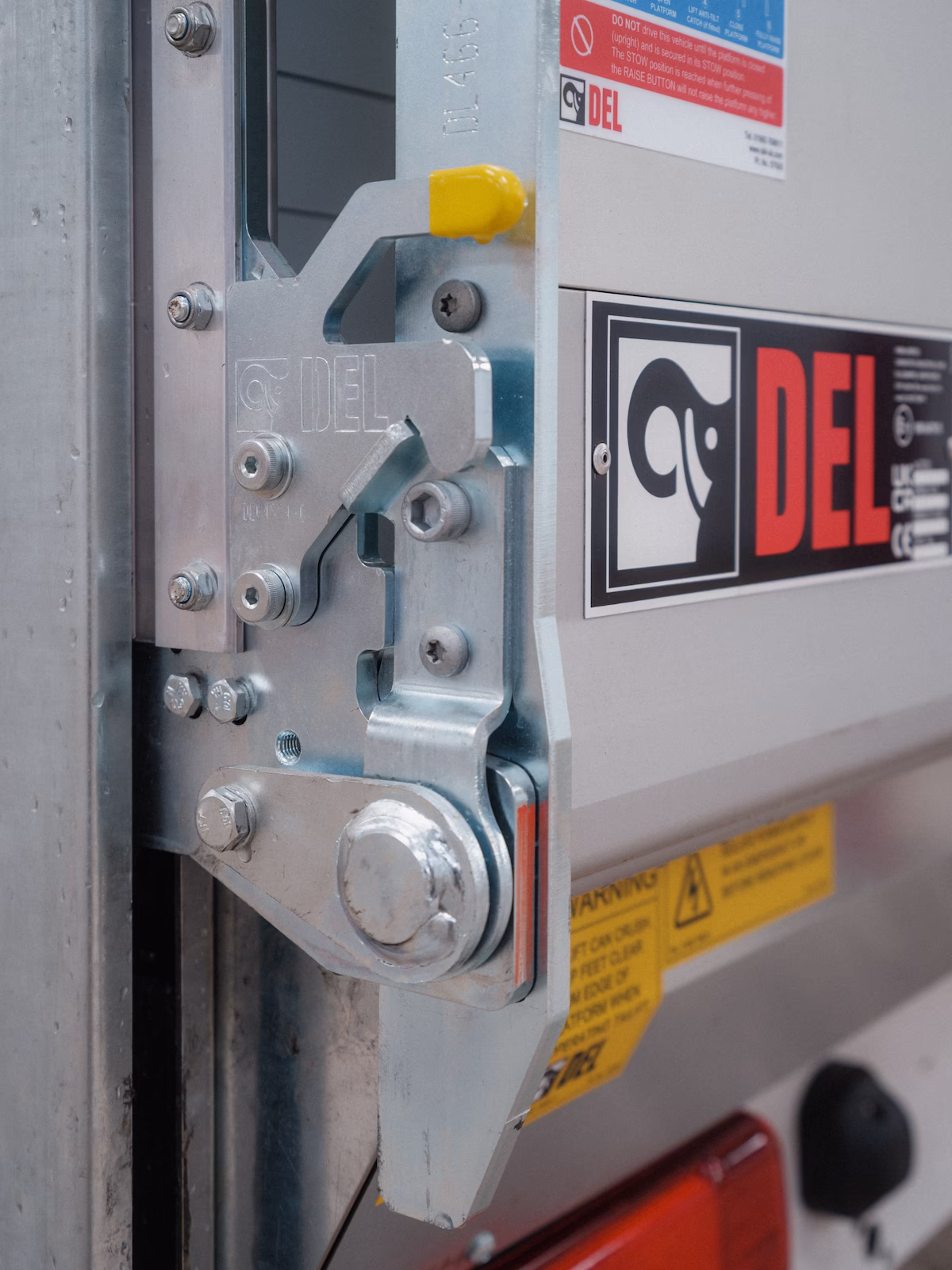 Rear of a 3.5 tonne MAN van, built by WCC.