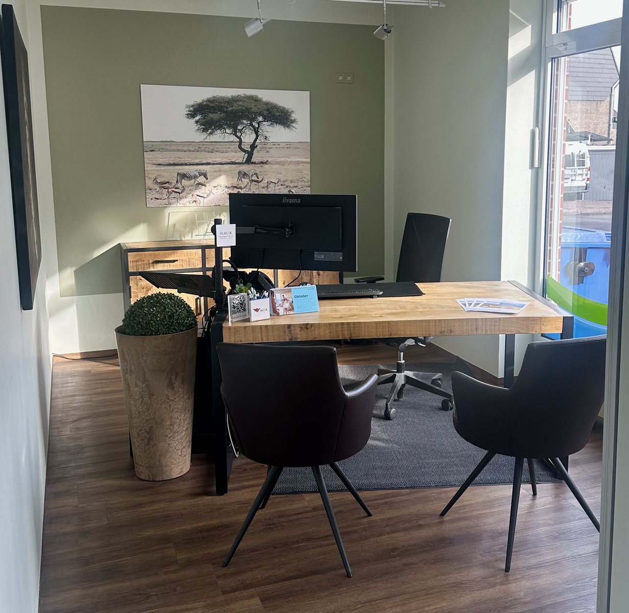 Beratungsplatz im Reisebüro Sonnige Aussichten in Neuenkirchen