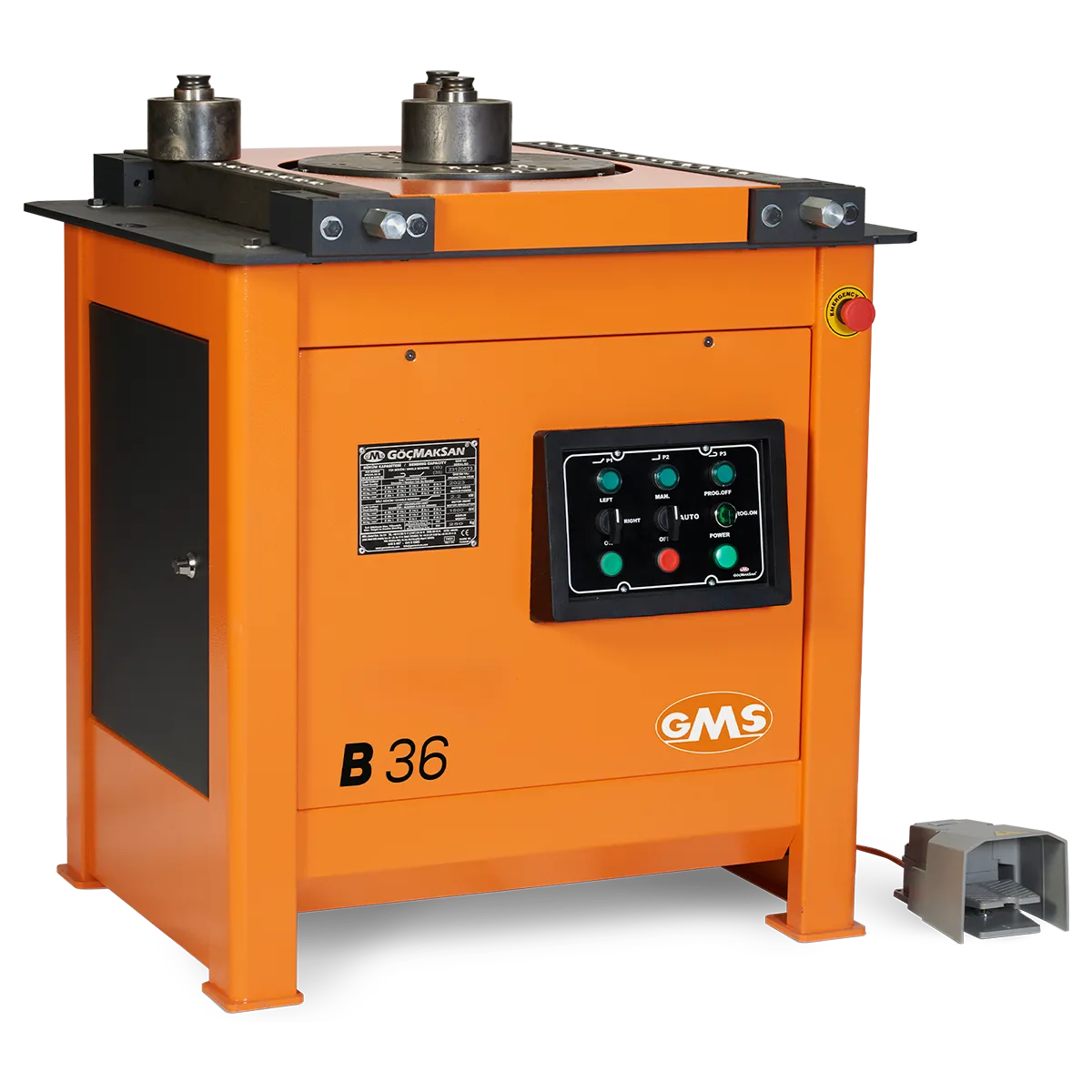 B 36 rebar bending machine by GMS Göçmaksan