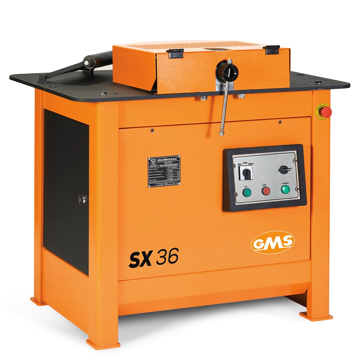 GMS SX 36 spiral bükme makinası,