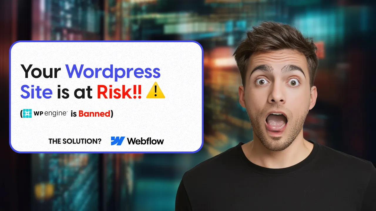 WordPress bans WP Engine: Why Now is the Perfect Time to Switch to Webflow