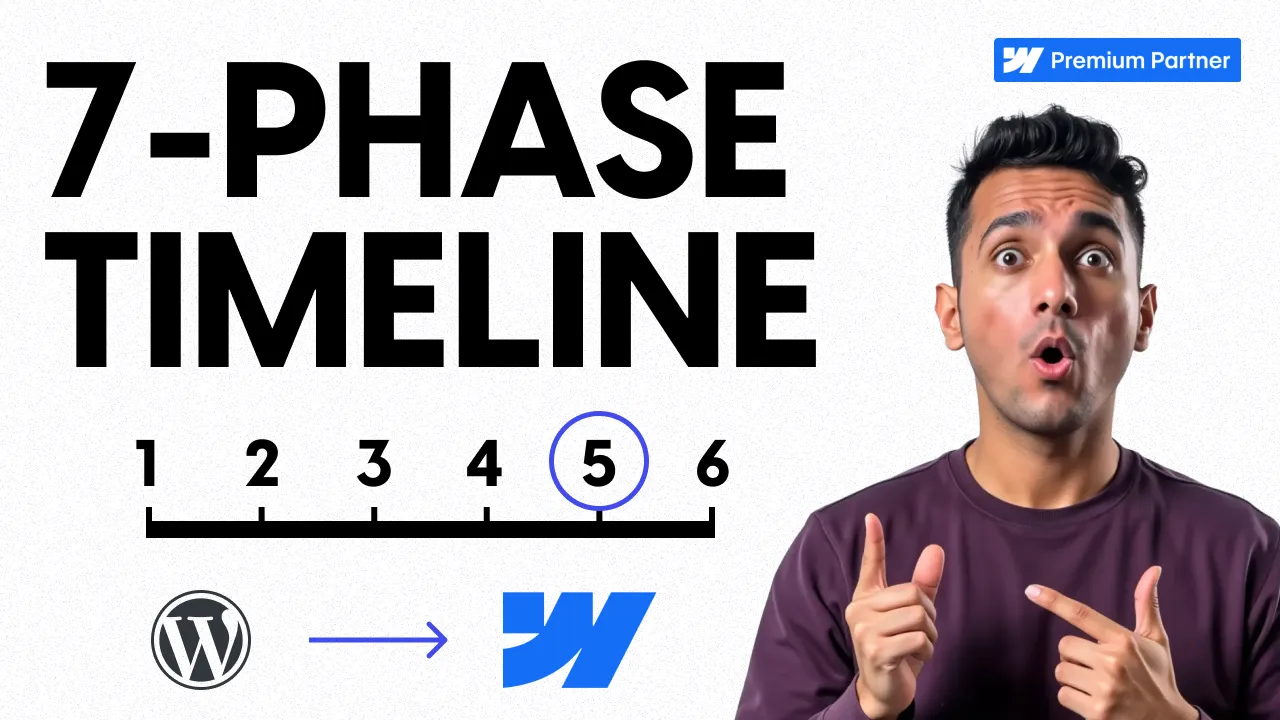 WordPress to Webflow Migration Timeline: 7-Phase Roadmap (2025)