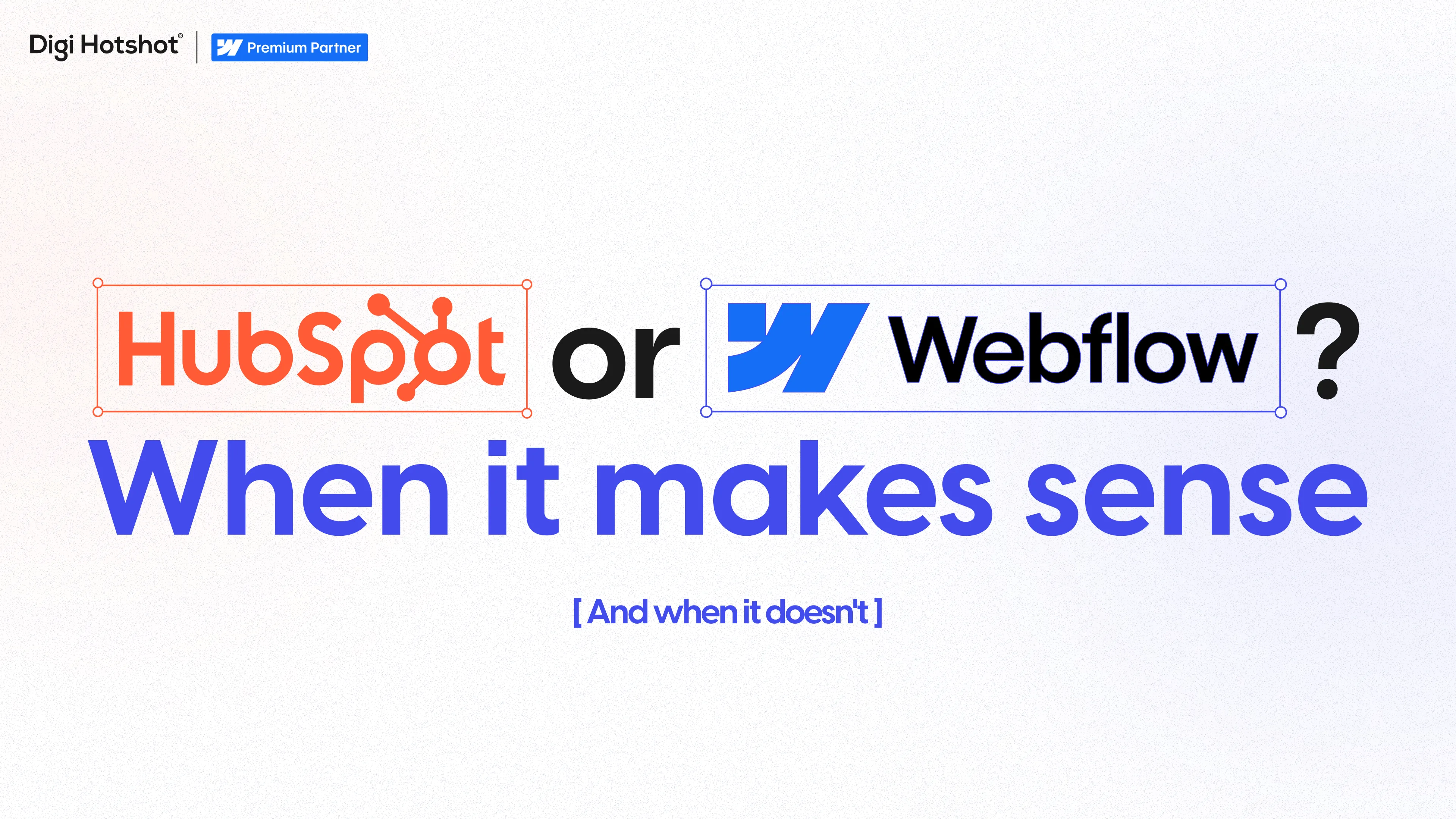 HubSpot to Webflow: When It Makes Sense (And When It Doesn't)