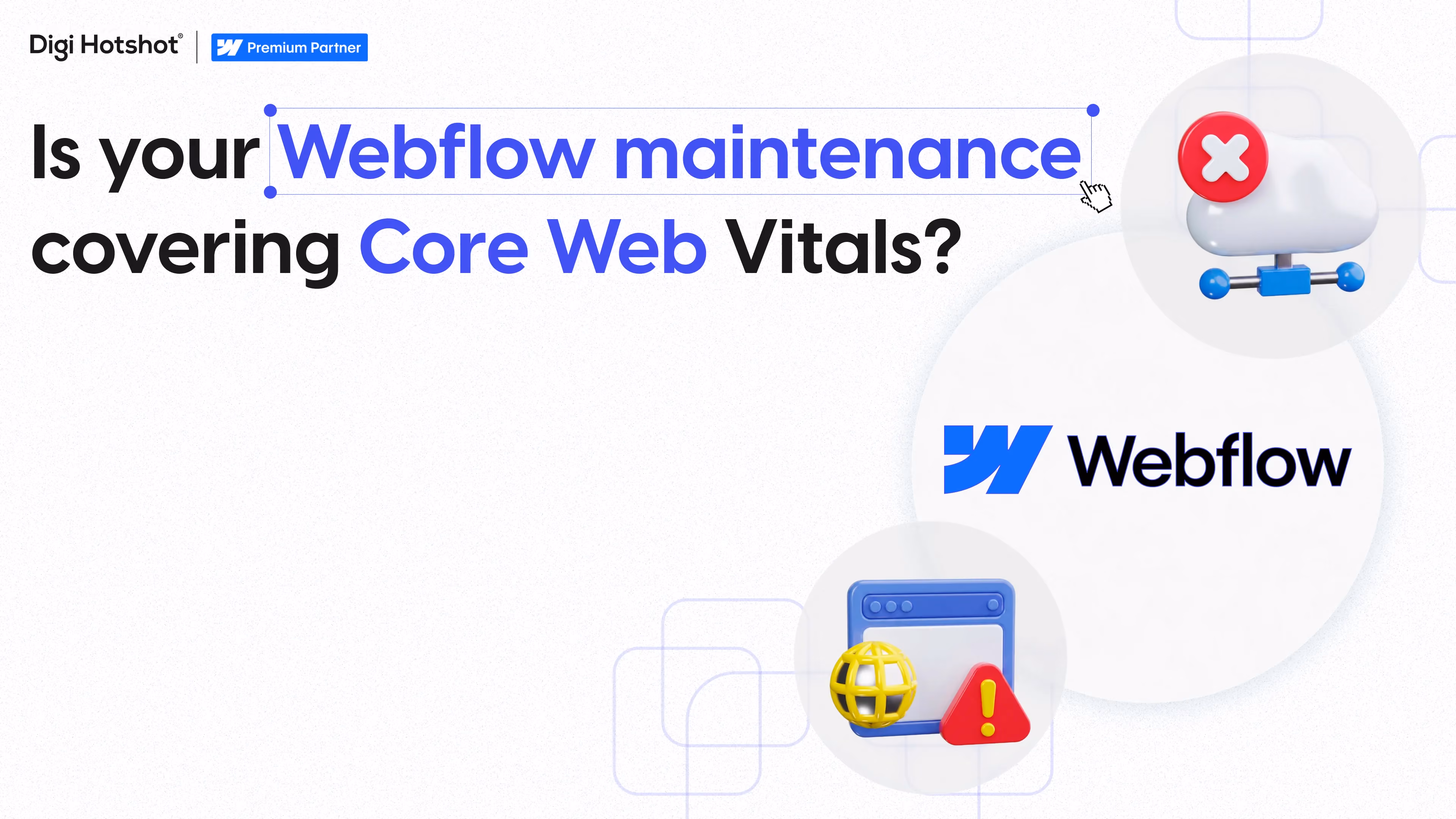 Webflow Maintenance Services: What's Included and What It Costs