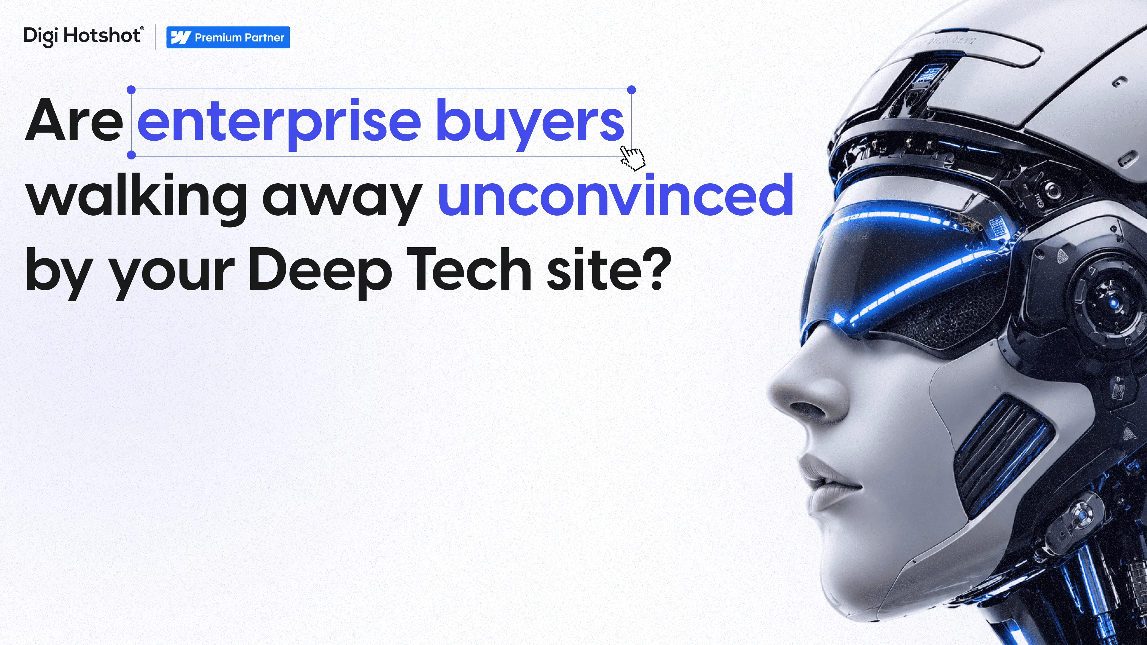 What Enterprise Buyers See First on Deep Tech Marketing Sites
