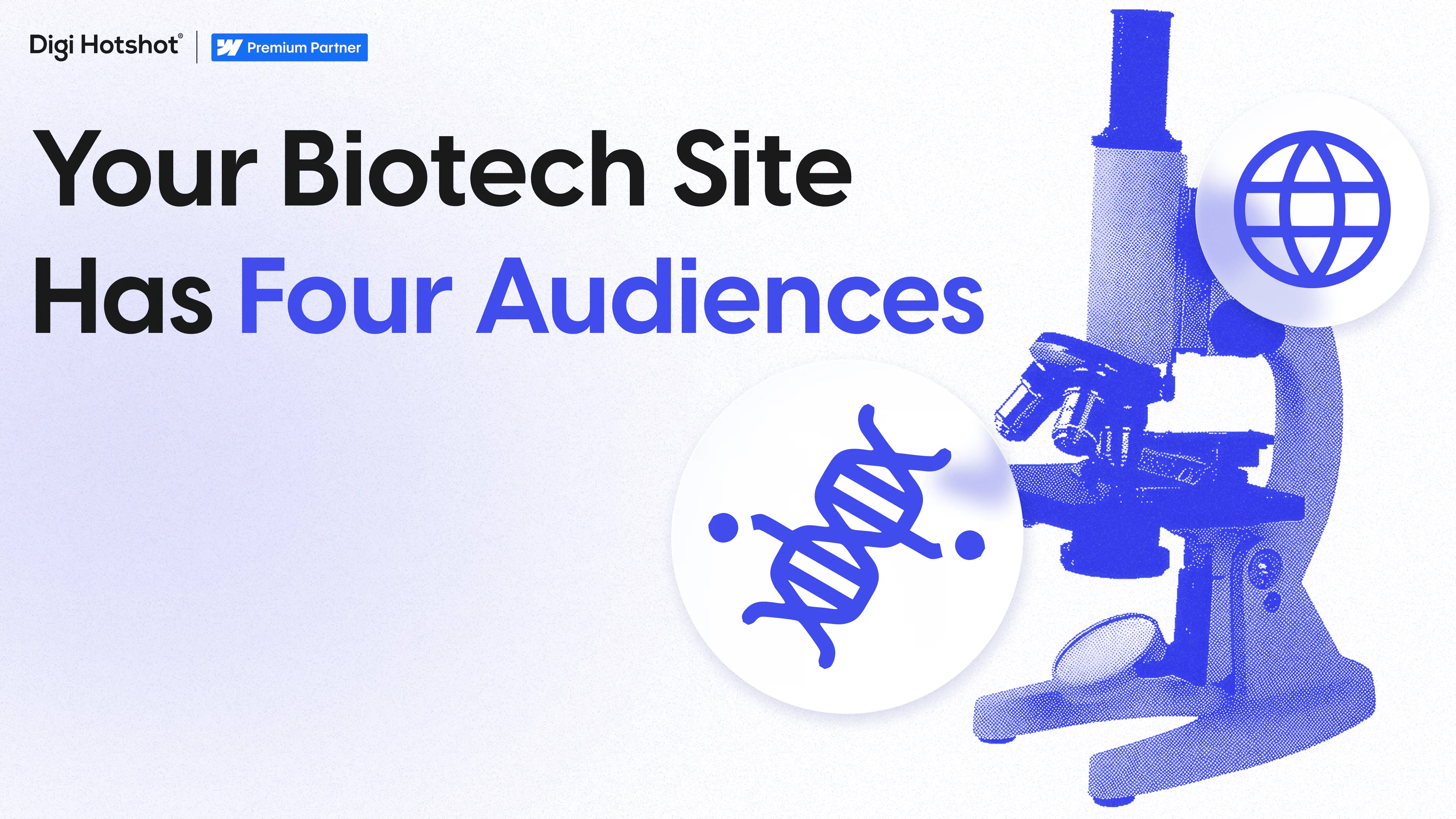 Biotech Website Strategy: The Four-Audience Problem