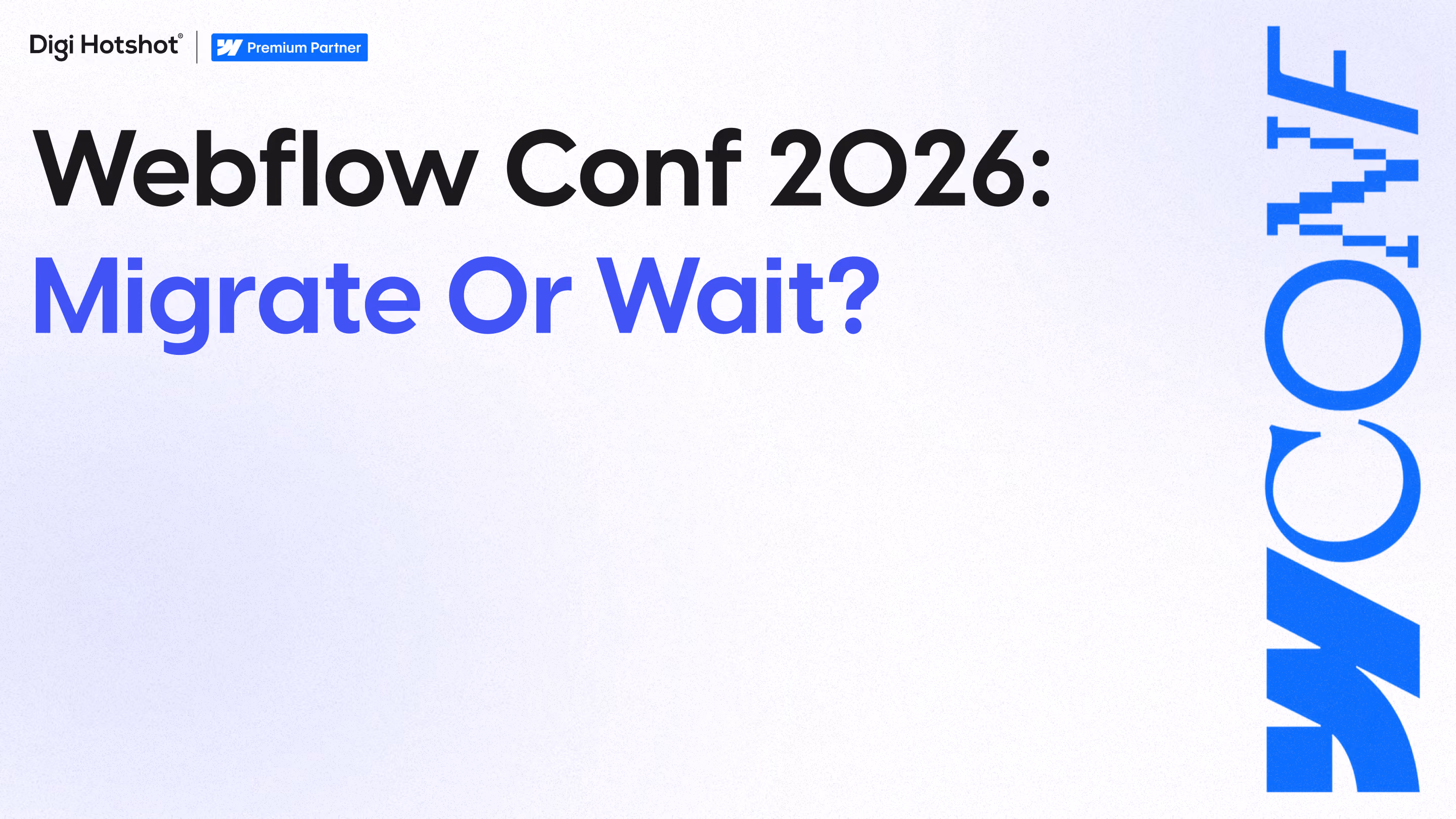 What Webflow Conf 2026 actually means for B2B marketing teams