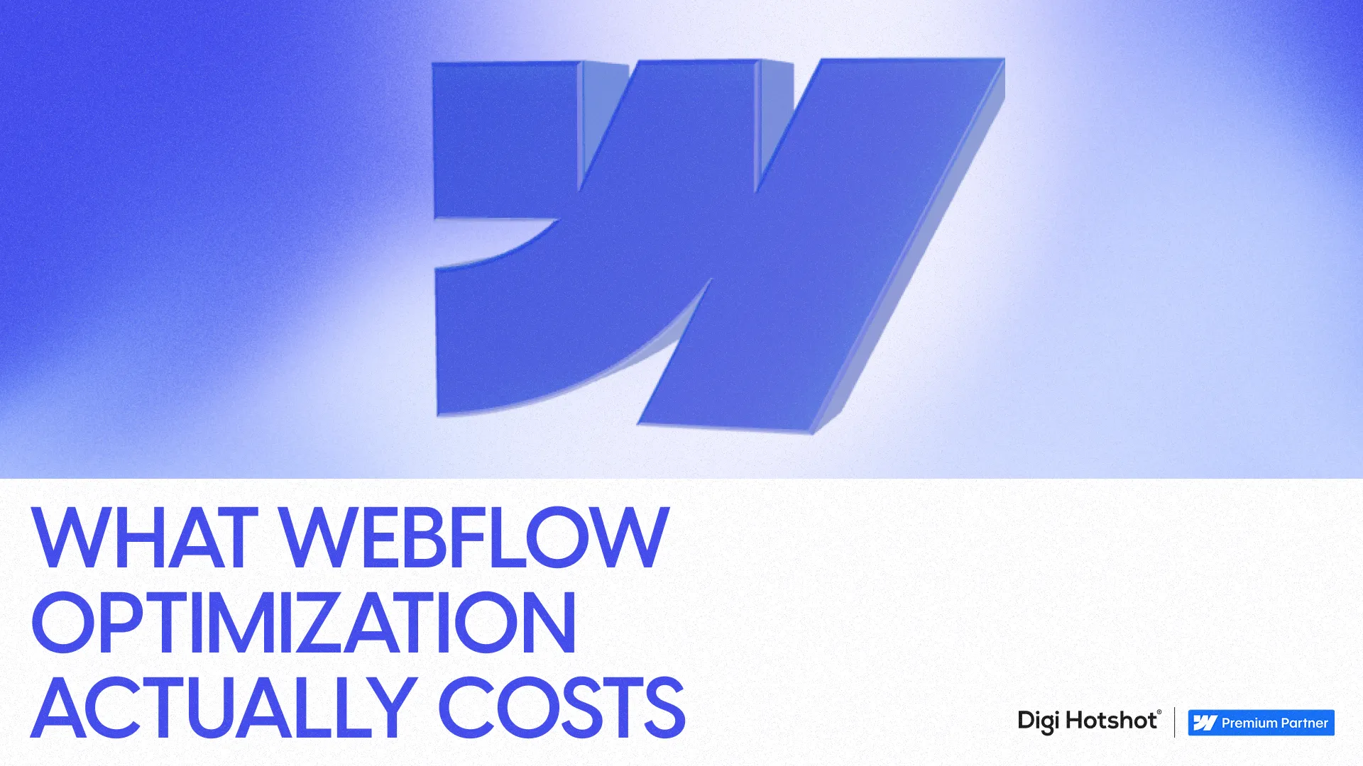Webflow optimization agency pricing in 2026: what it actually costs