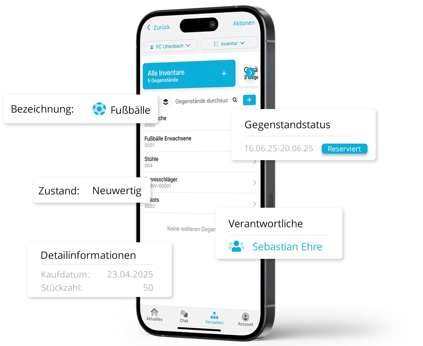 Mobile Inventarverwaltung