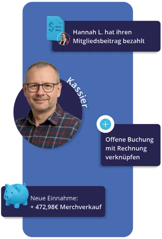 Übersicht der Aufgaben eines Kassiers