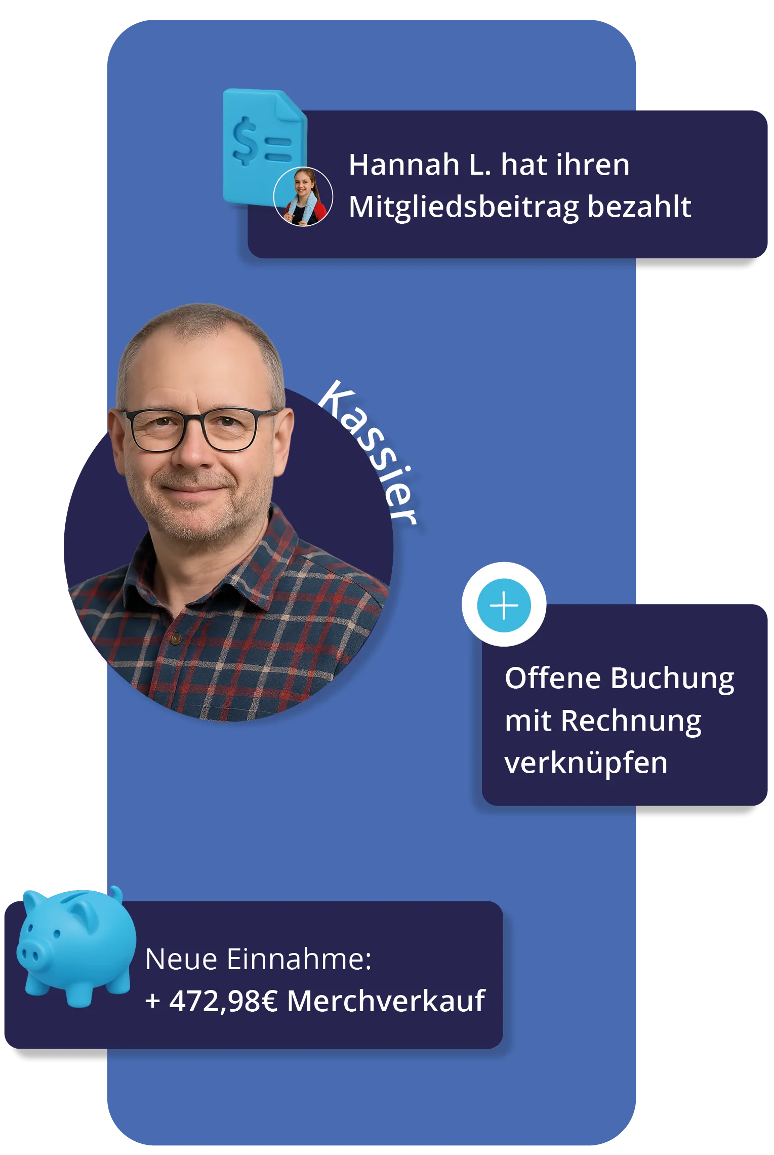 Übersicht der Aufgaben eines Kassiers