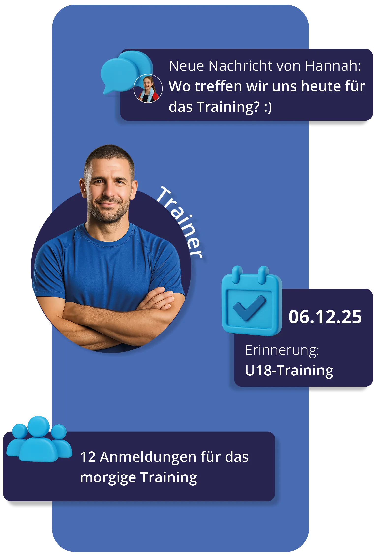Übersicht der Aufgaben eines Trainers
