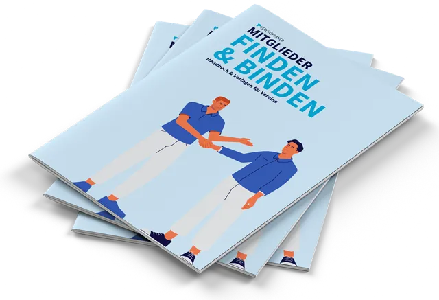 Mitglieder finden & binden Mockup