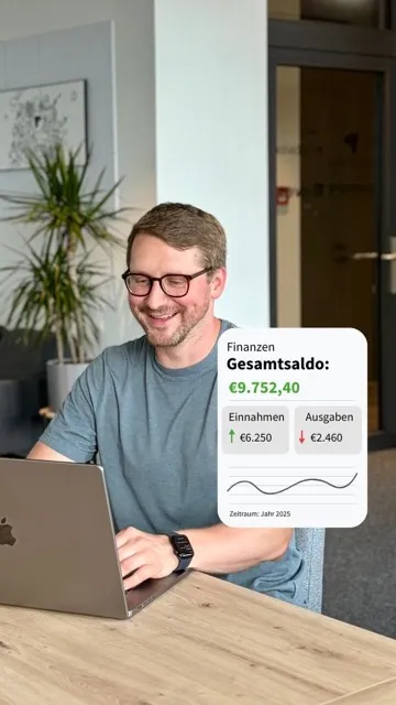 Übersicht der Einnahmen und Ausgaben