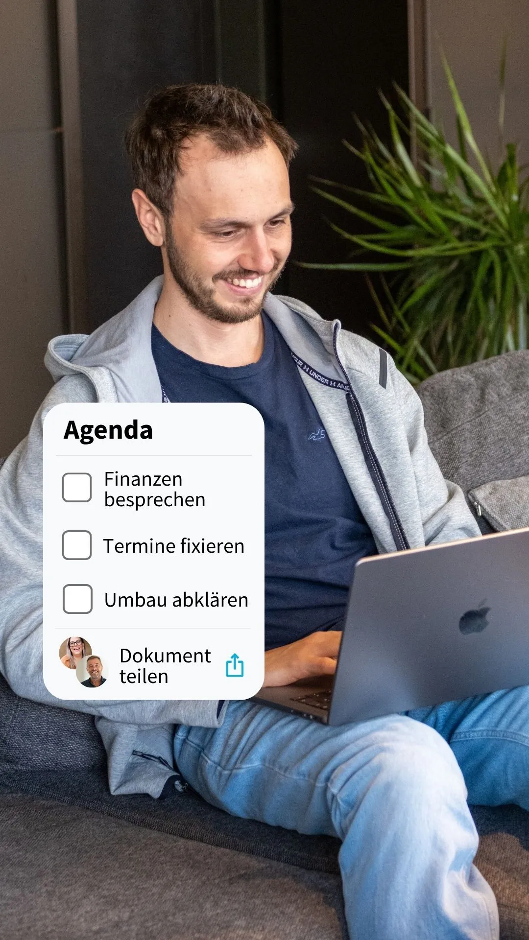 Dokument im Onlinespeicher teilen