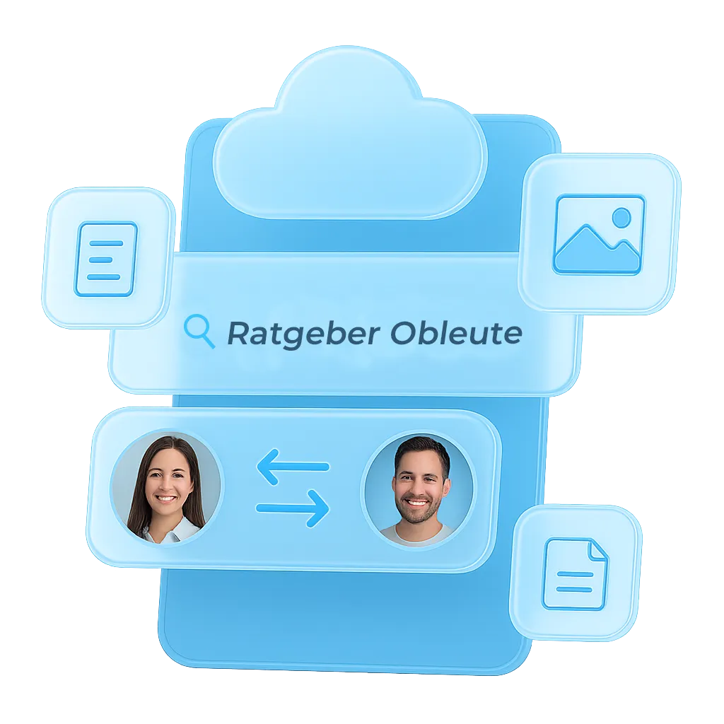 Übersicht des Onlinespeichers im Vereinsplaner