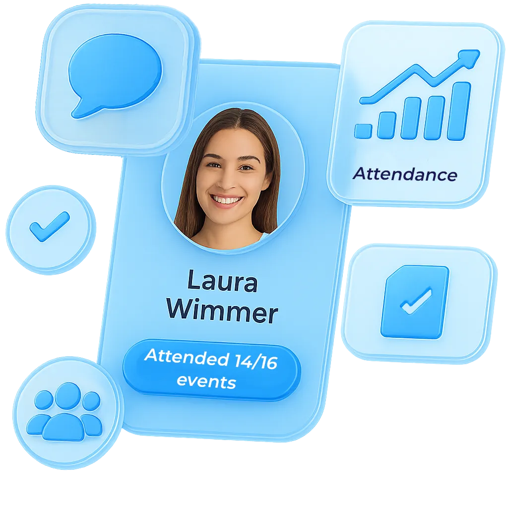 Overview of statistics in Vereinsplaner