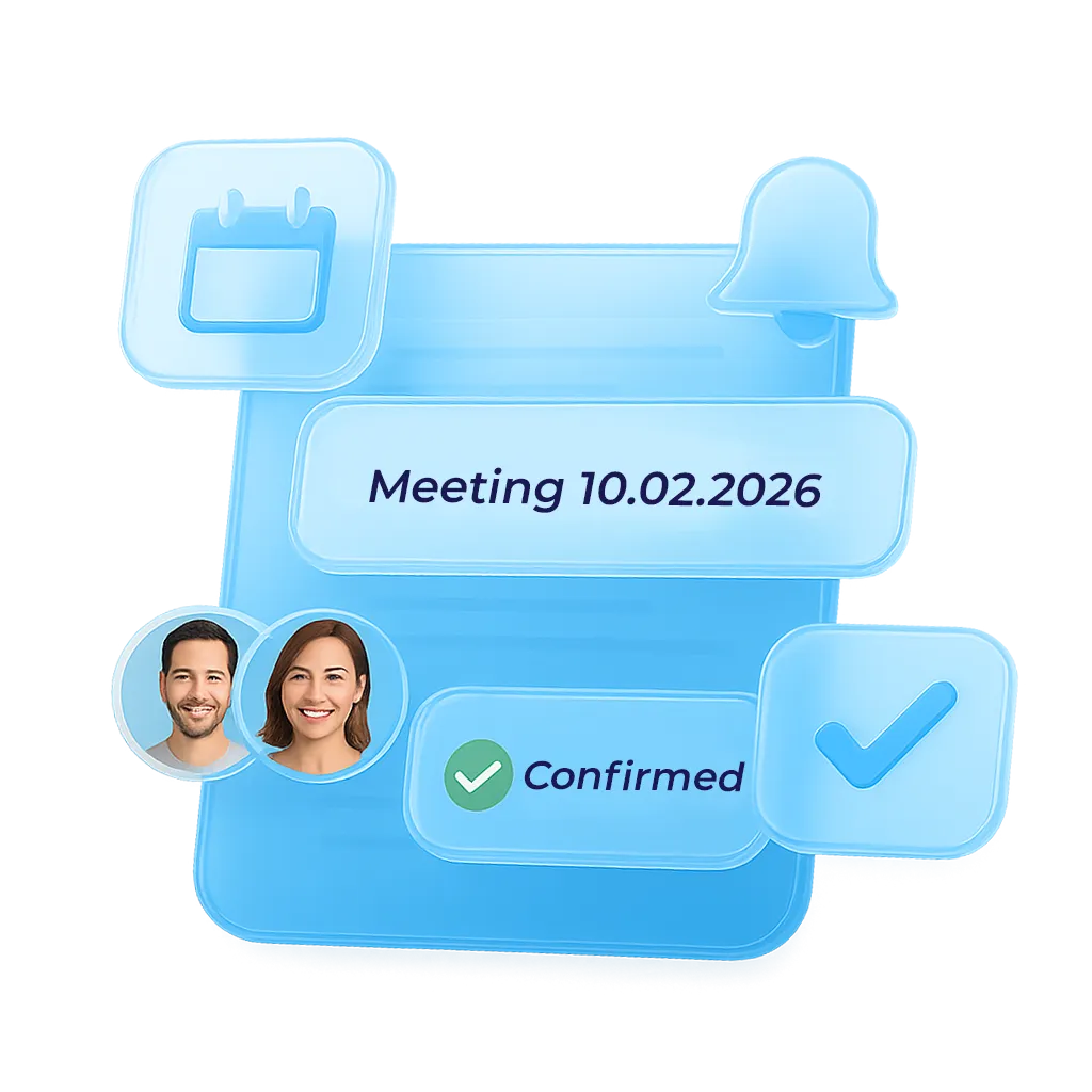 Overview of appointment management in Vereinsplaner