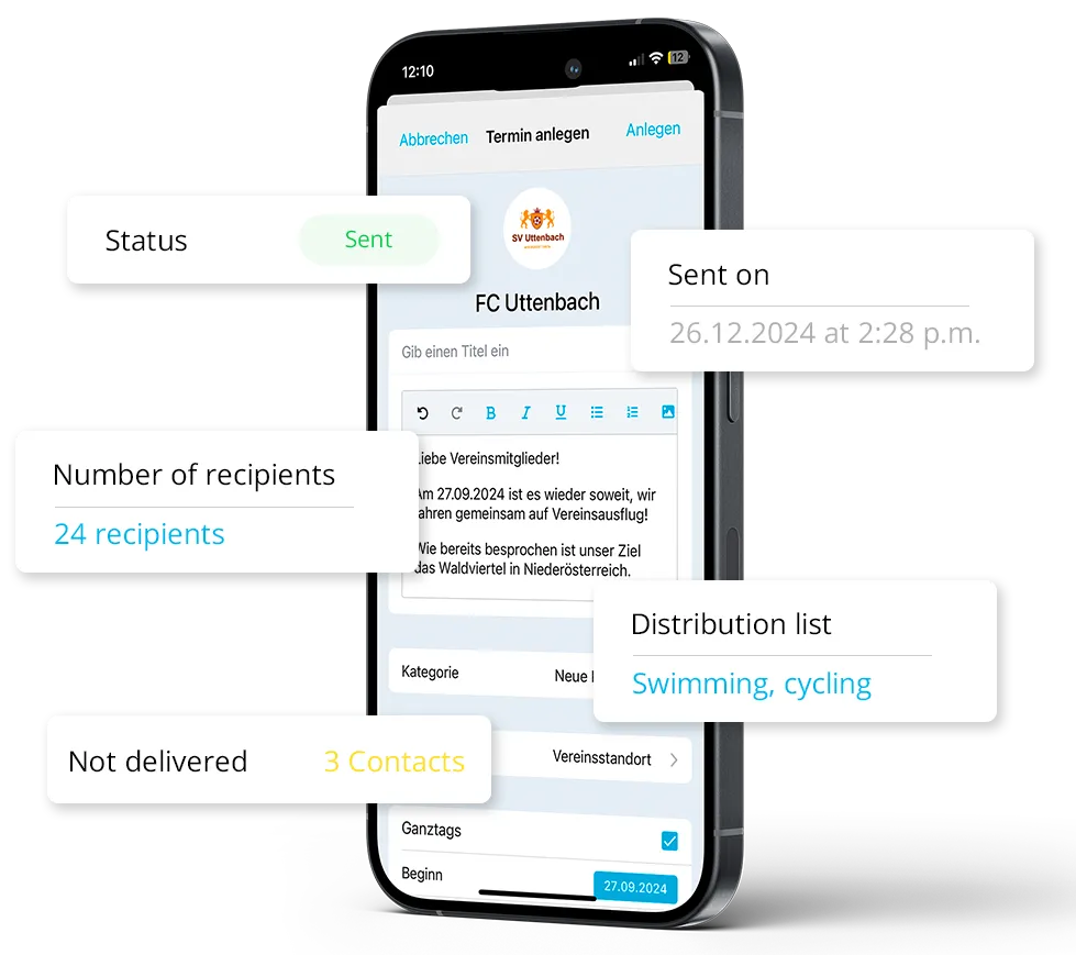 Newsletter mobile app