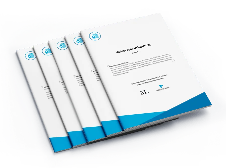 Vorlagen zur Sponsorensuche im Verein