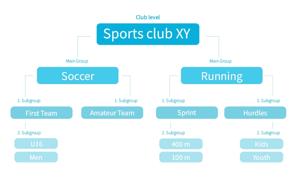 club level - group level 
