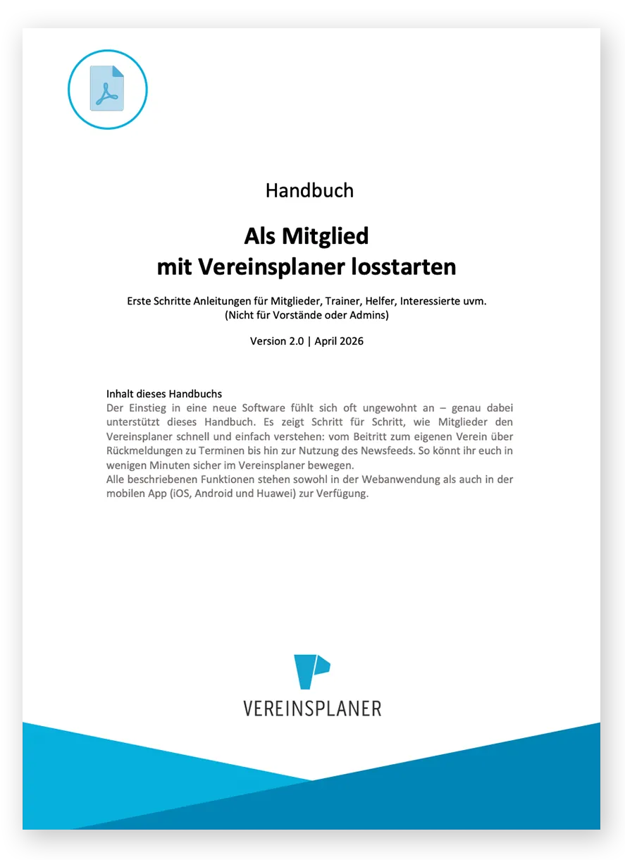 Vorschau Mitgliederhandbuch