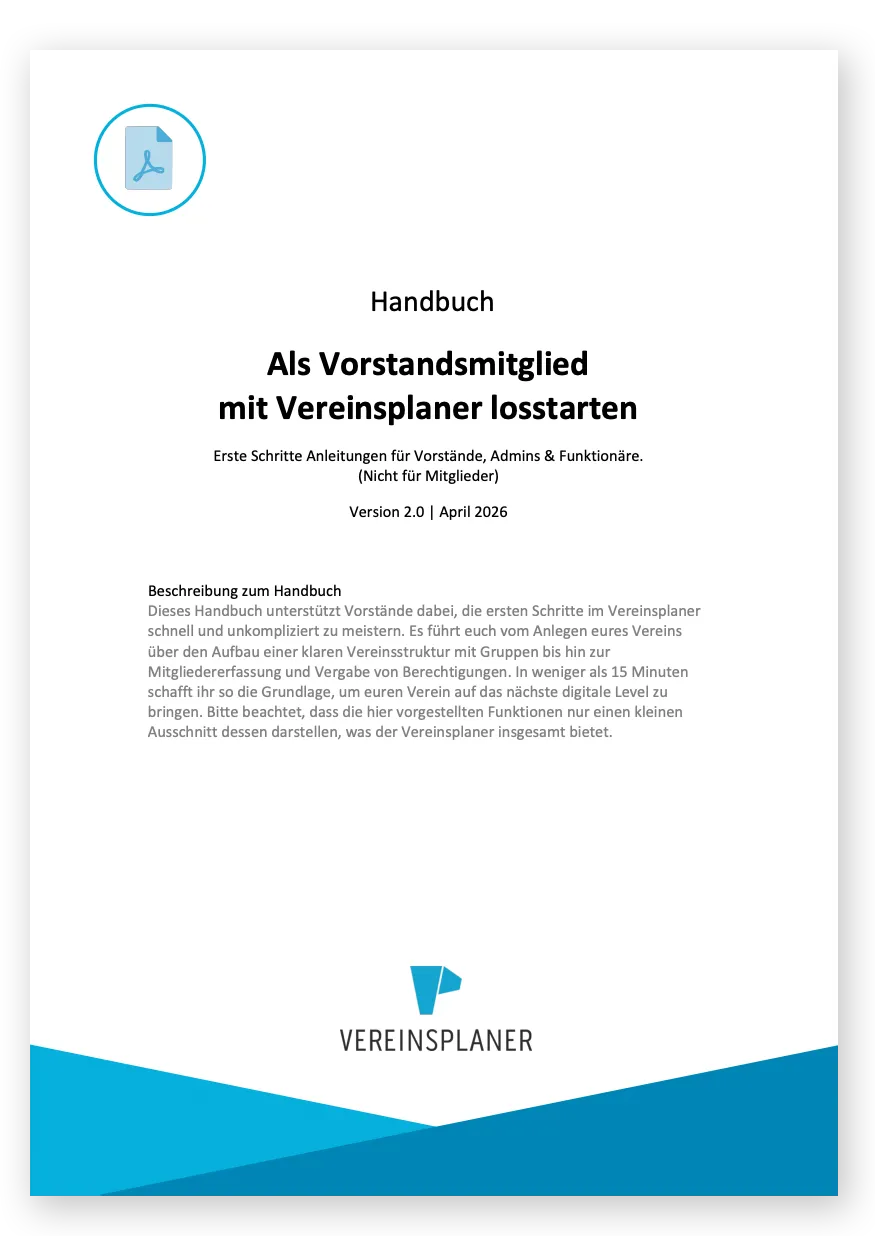 Vorschau Vorstandshandbuch