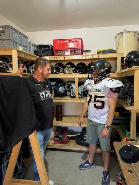 Vereinsplaner zu Besuch bei den Augsburg Storm