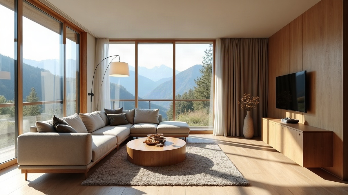 Intérieur décoré d'un logement en Andorre