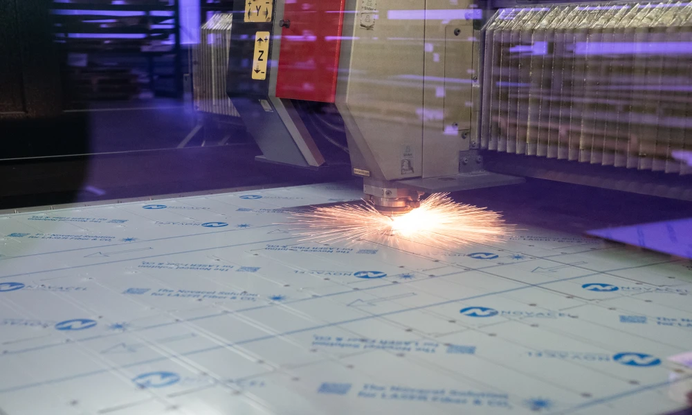 Laserschneiden, Metallschneiden