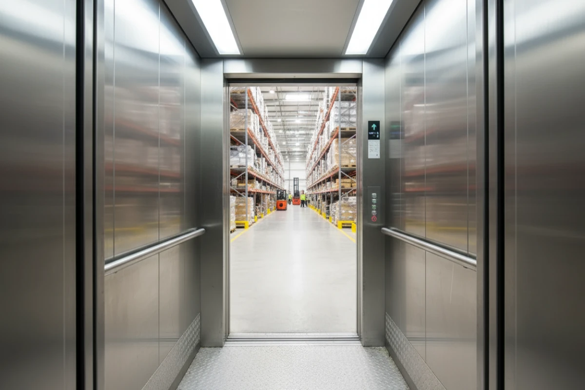 Lastenaufzug Logistik