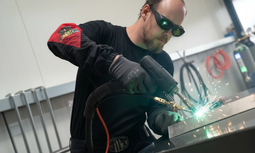 Laserschweißen Metallrahmen nach Maß