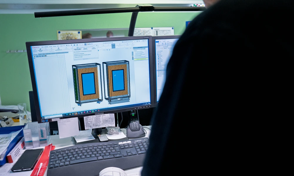 Konstruktion Bleche nach Maß