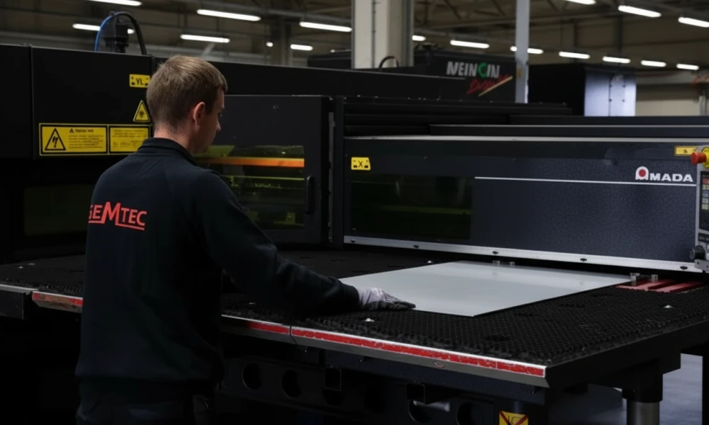 Bearbeitung von Metall Laserschneiden