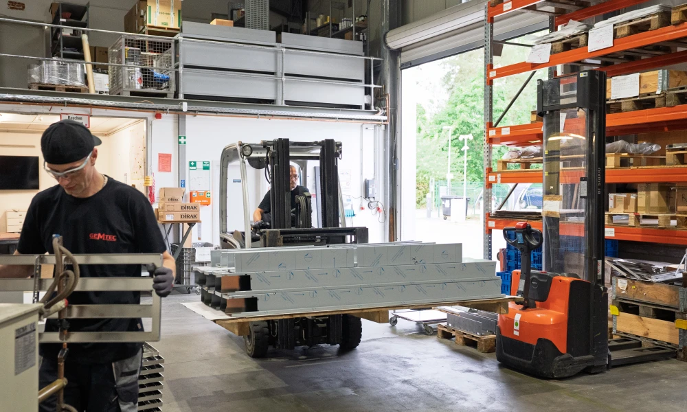 GEMTEC Werkstatt, Wintergarten Metall