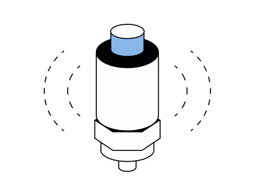 Anomaly detection software for vibration analysis maintenance illustration