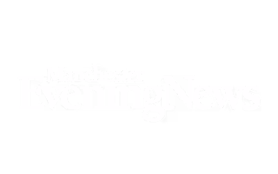 Manchester Evening News logo in white text on black background.