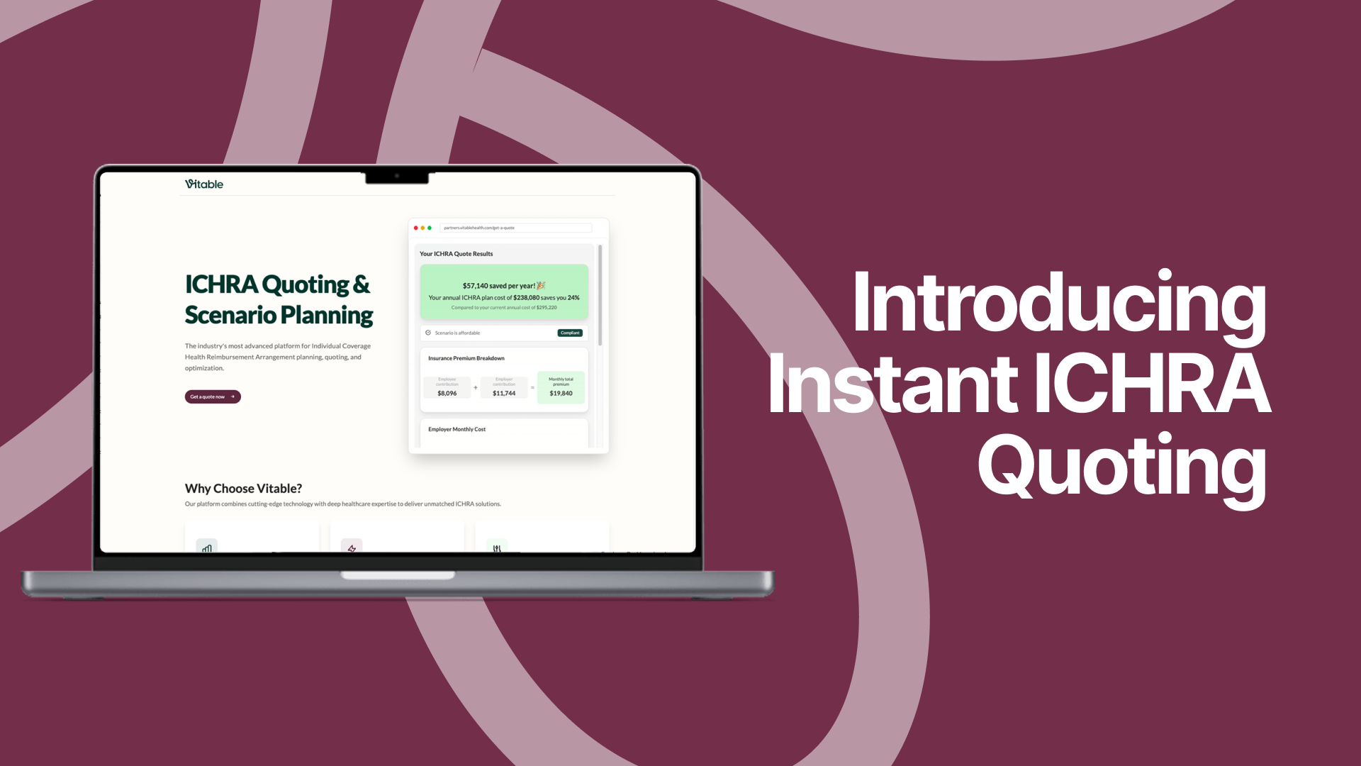 https://www.businesswire.com/news/home/20251001129138/en/Vitable-Health-Eliminates-Wait-Times-with-Instant-ICHRA-Quoting-Tool-for-Brokers