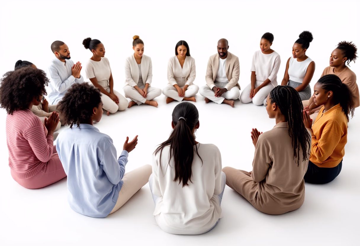 image of prayer circle for church & cathedral