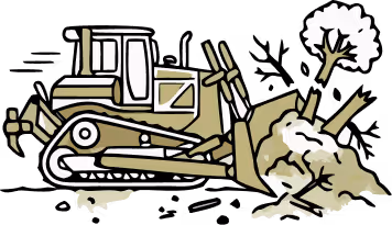 Land clearing service, Cape Ann